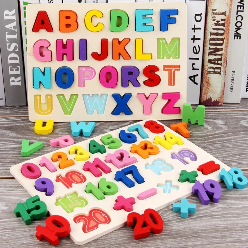 Kit Brinquedo Pedagógico Letras e Números – Alfabetização Infantil Divertida