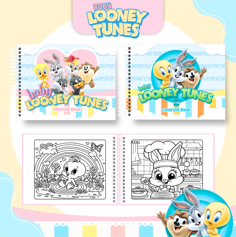Livro de Colorir Bobbie Goods Looney Tunes - Toca Kids