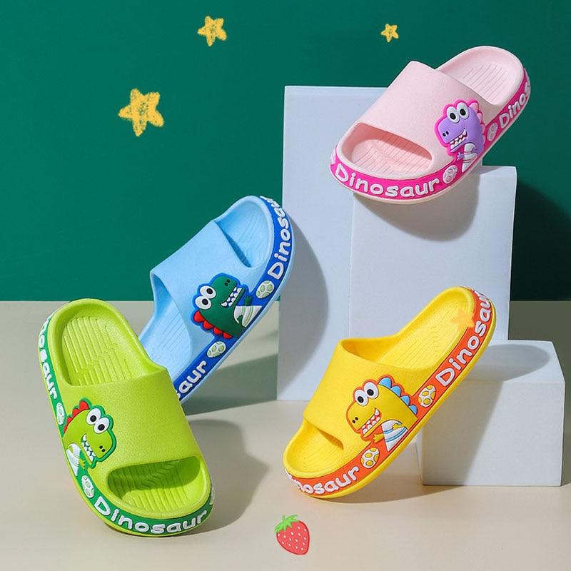 Chinelo Infantil Anti-Derrapante Dino Crocks - Daily Center Shop