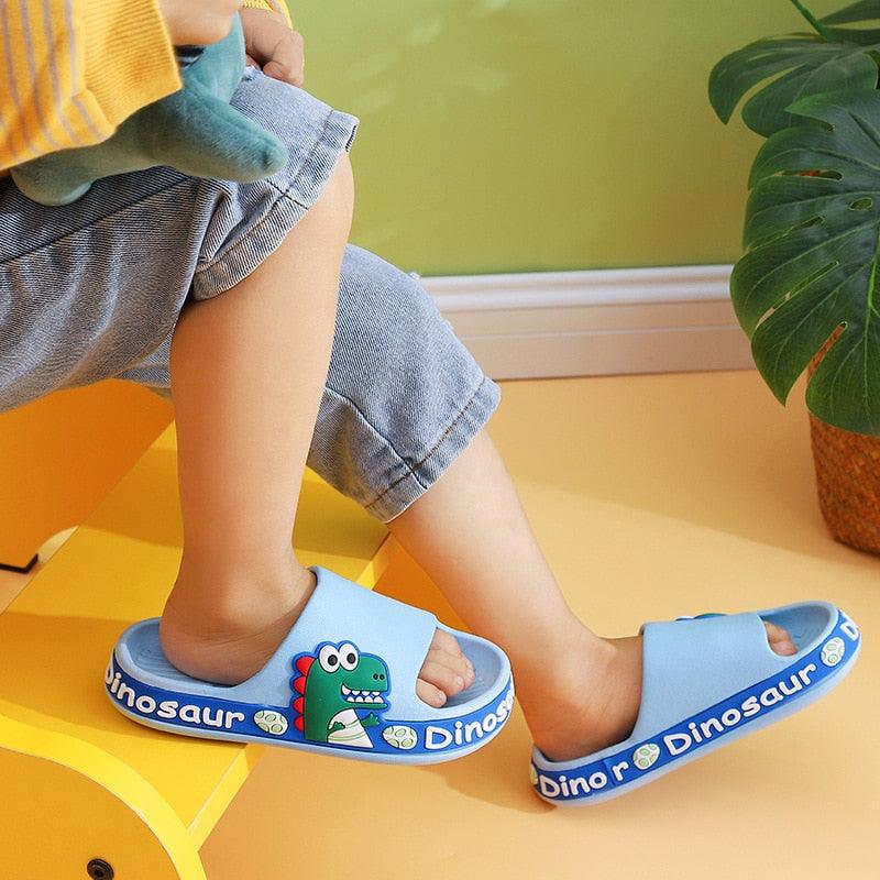 Chinelo Infantil Anti-Derrapante Dino Crocks - Daily Center Shop