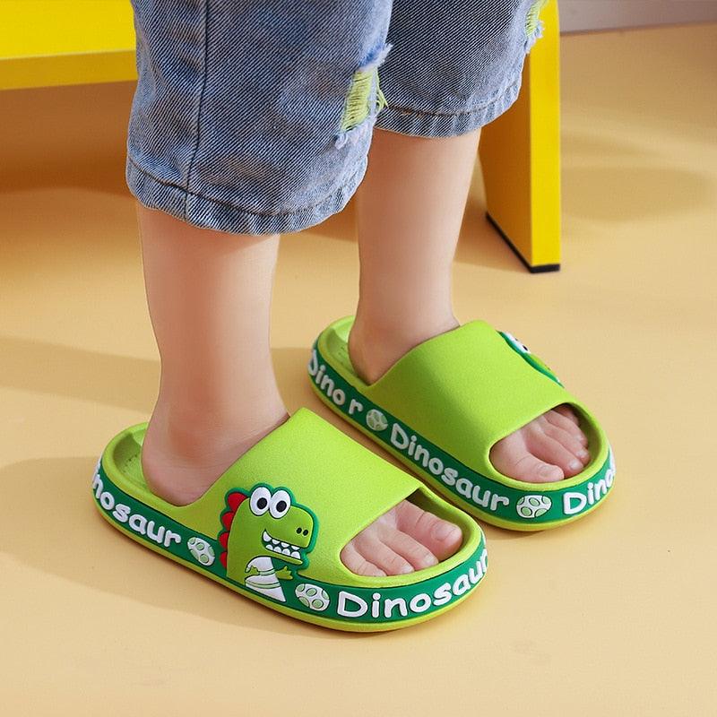Chinelo Infantil Anti-Derrapante Dino Crocks - Daily Center Shop