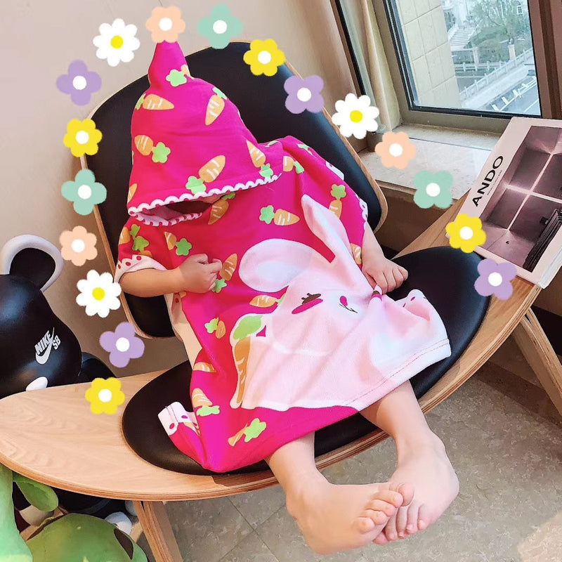 Toalha Infantil com Capuz Mundo Mágico