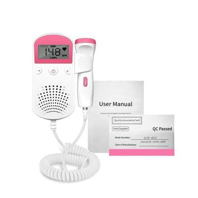 Monitor Doppler Fetal - Monitor de batimentos cardíacos do bebê - Prime Fit