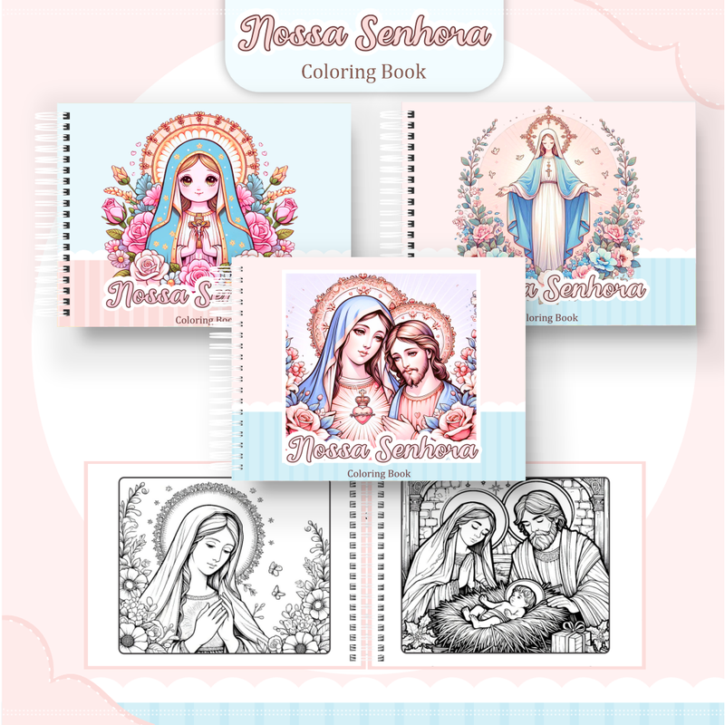 Livro de Colorir Bobbie Goods Nossa Senhora - Toca Kids