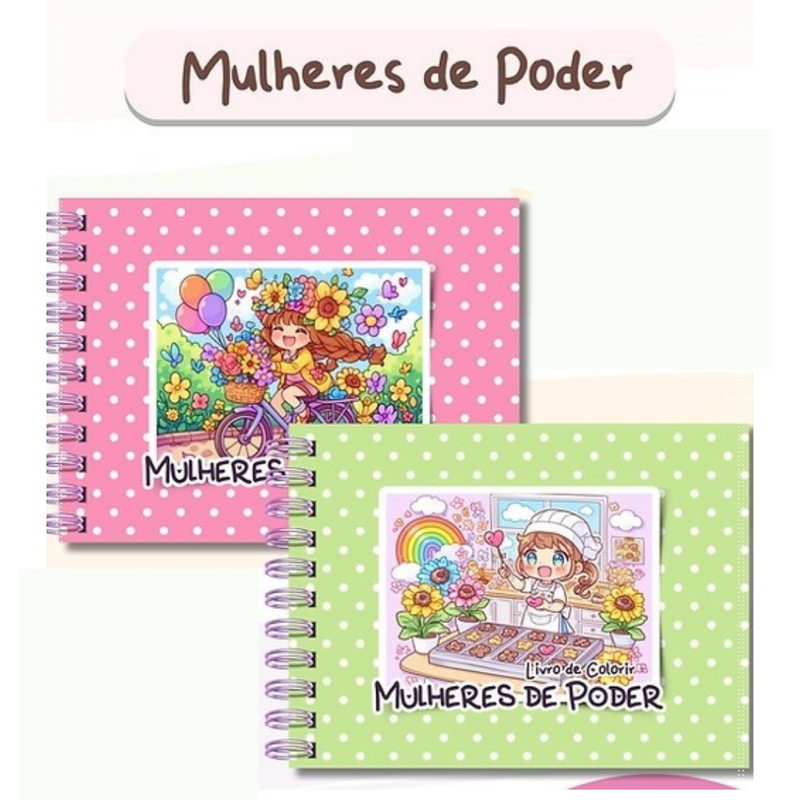 Livro de Colorir Bobbie Goods Mulheres de poder - Toca Kids