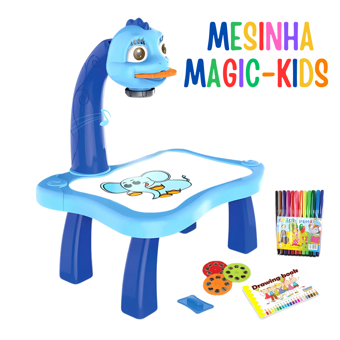 Mesinha Magic-Kids – Mesa Projetora Infantil para Desenho e Aprendizado