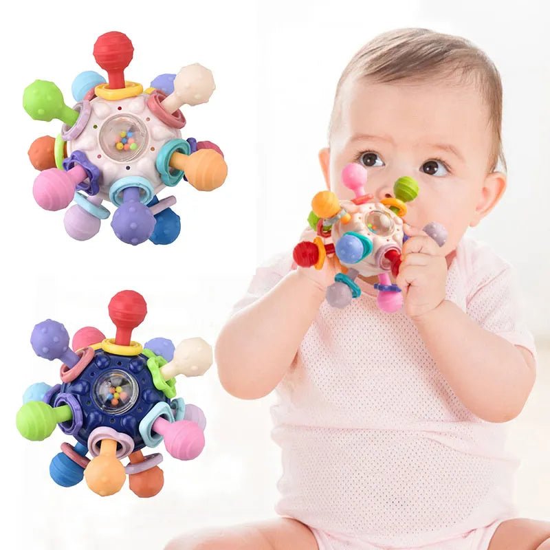 Mordedor Infantil Sensorial – Estimulação Tátil e Alívio da Dentição