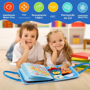 Maleta Sensorial Educativa Montessori – Atividades Básicas | Toca Kids