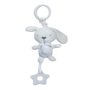 Pendente de Pelúcia com Mordedor e Chocalho para Carrinho e Berço