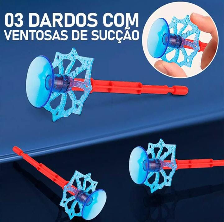 Luva Lança-Teia Infantil do Homem-Aranha – Brinquedo Super-Herói para Crianças
