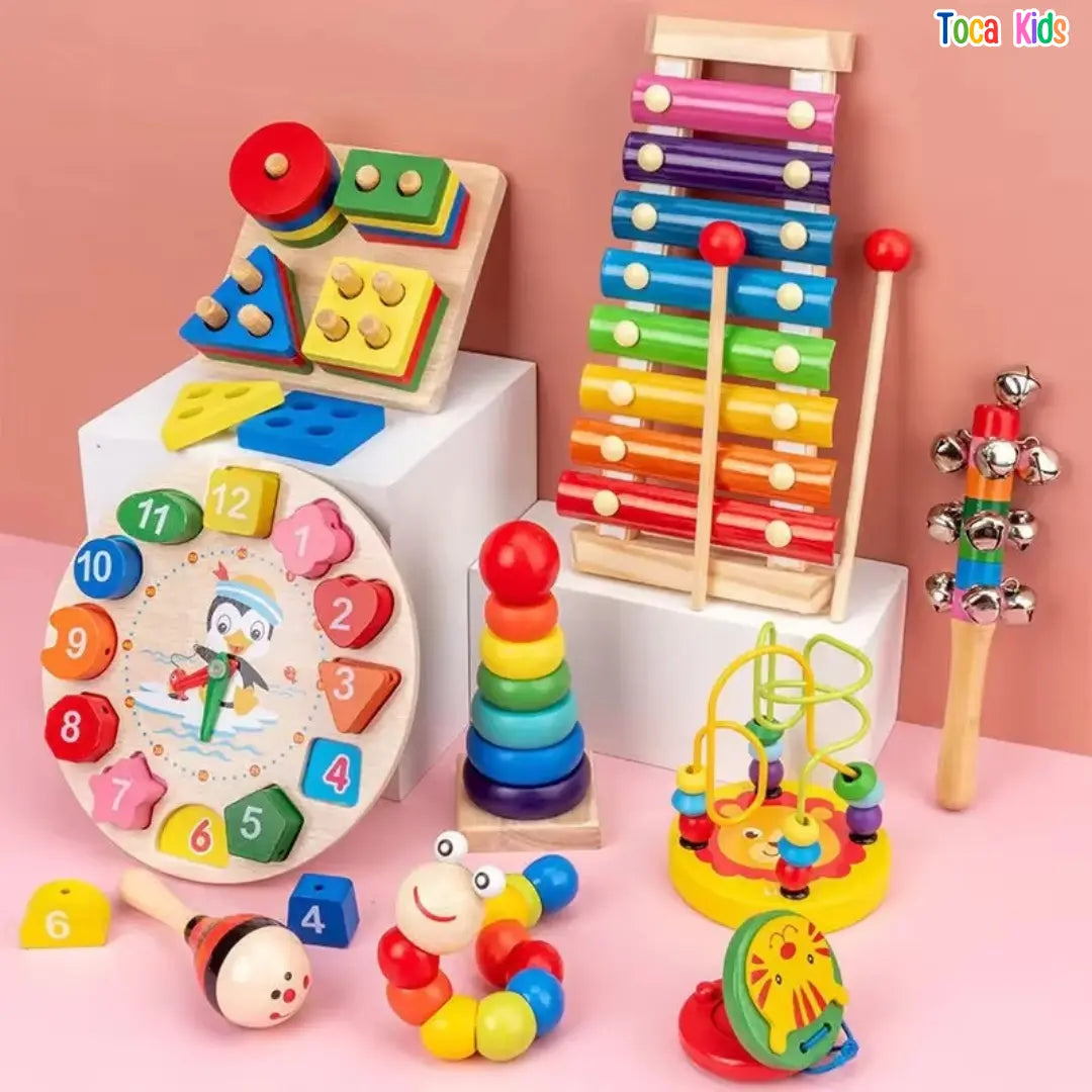 Kit Montessori para Bebês e Crianças – Criatividade, Foco e Autonomia