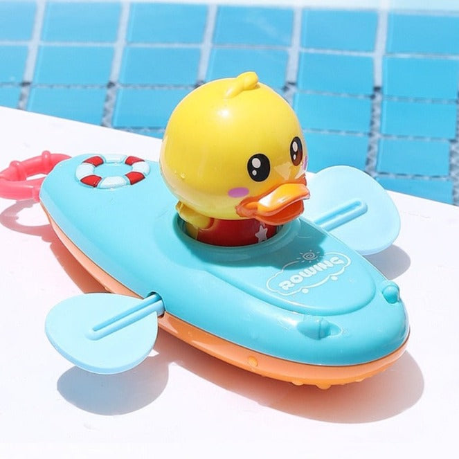 Brinquedo para Banho Pato no Barquinho | Diversão na Banheira – Toca Kids
