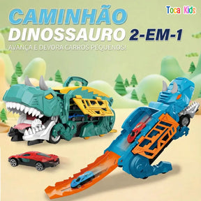 Pista de Dinossauro Dino Truck | Aventura Pré-Histórica – Toca Kids