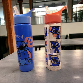 Squeeze com Canudo do Stitch – Praticidade e Estilo para o Seu Dia! 💙✨