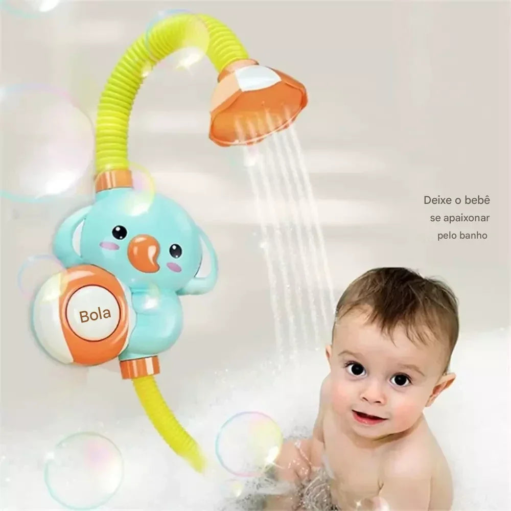 Chuveirinho Elétrico para Bebês Animaizinhos – Banho Divertido e Seguro