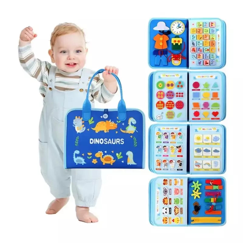 Maleta Sensorial Educativa Montessori – Atividades Básicas | Toca Kids