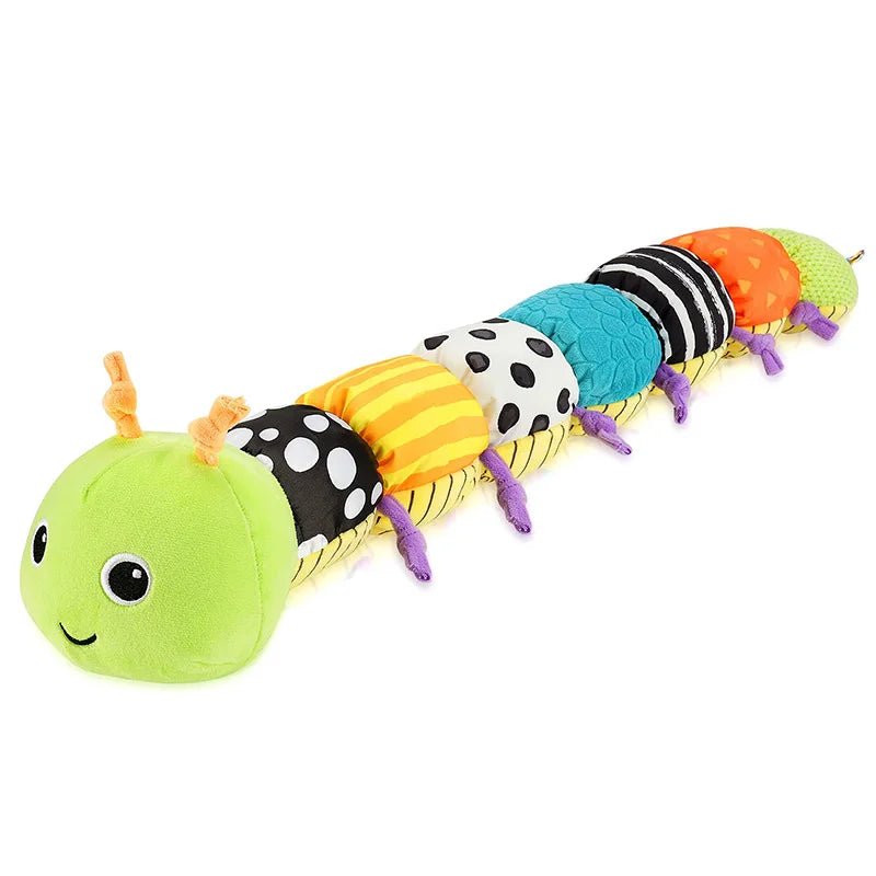 Brinquedo Musical de Lagarta - Pelúcia para Bebês