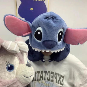 Almofada de Pescoço Stitch – Conforto Intergaláctico em Cada Viagem! 🚗✈️💙