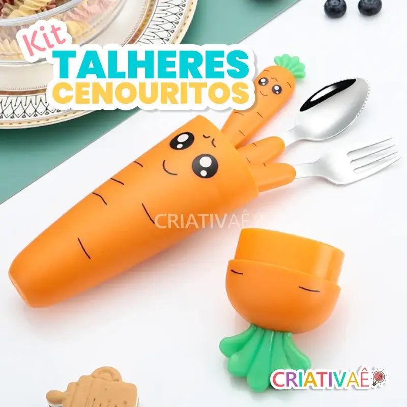 Kit Talheres Cenouritos