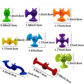 Brinquedo de Construção com Ventosa Educativo 48pcs | Toca Kids