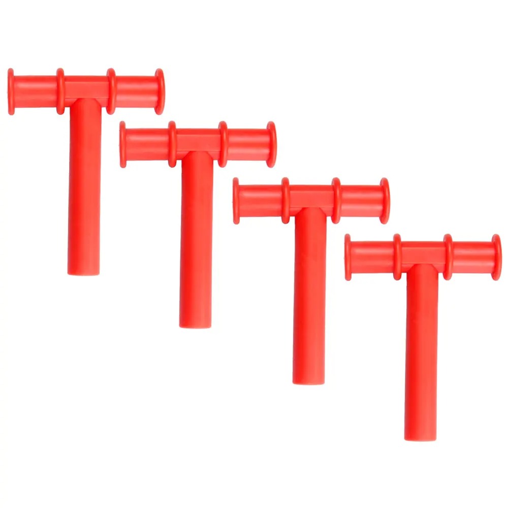 Kit Mordedor Sensorial Terapêutico Palito para Autismo e TDAH - Texturizado