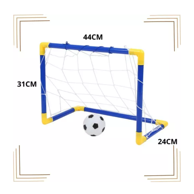 Brinquedo Chute A Gol Infantil Trave E Bola Jogo de Futebol - Prime Fit