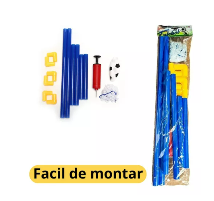 Brinquedo Chute A Gol Infantil Trave E Bola Jogo de Futebol - Prime Fit