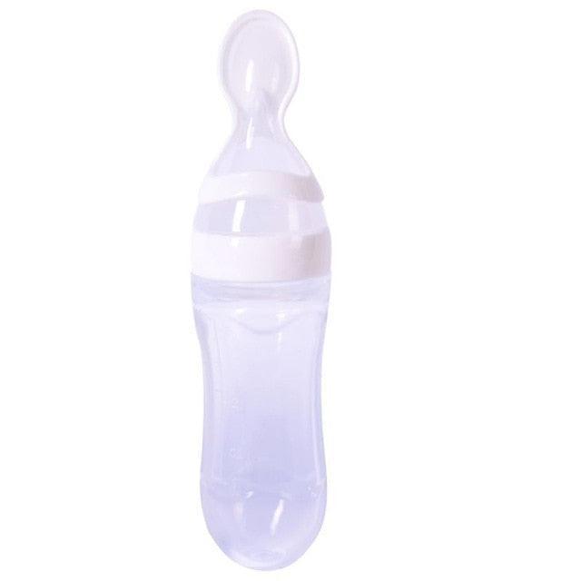 Mamadeira com colher alimentadora - Céu Infinito - Prime Fit