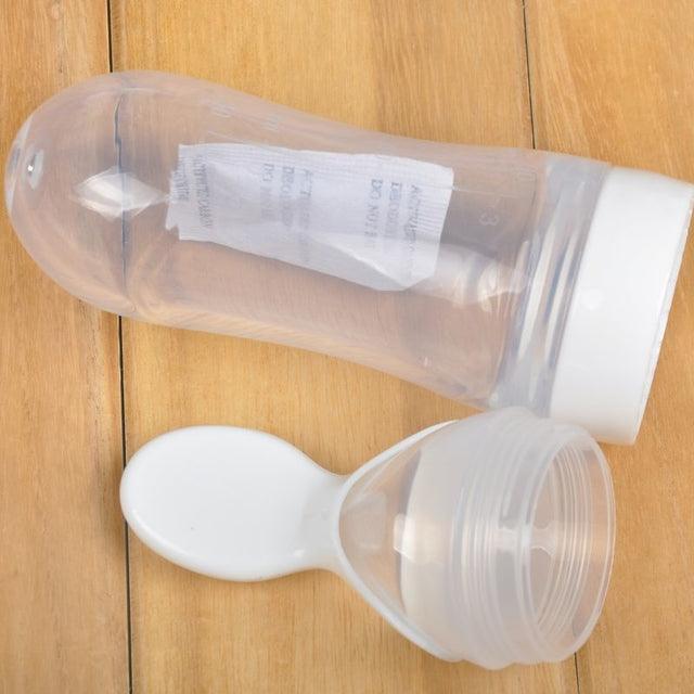 Mamadeira com colher alimentadora - Céu Infinito - Prime Fit
