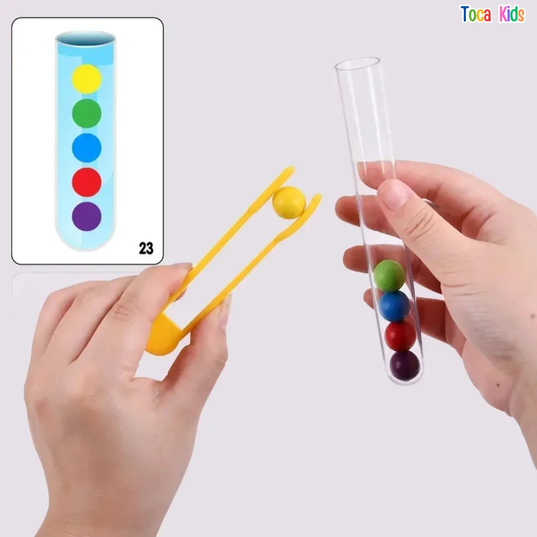 Kit Brinquedo Montessori – Concentração, Lógica e Treino Motor para Crianças