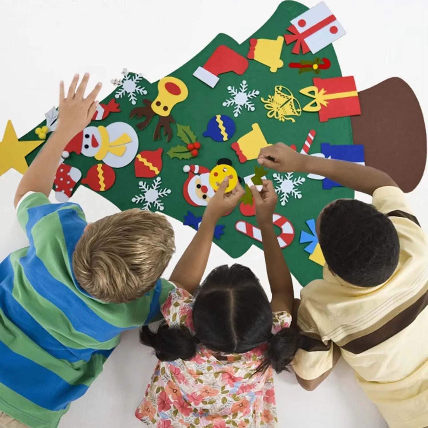 Árvore de Natal Montessori Infantil – Decoração Educativa | Toca Kids