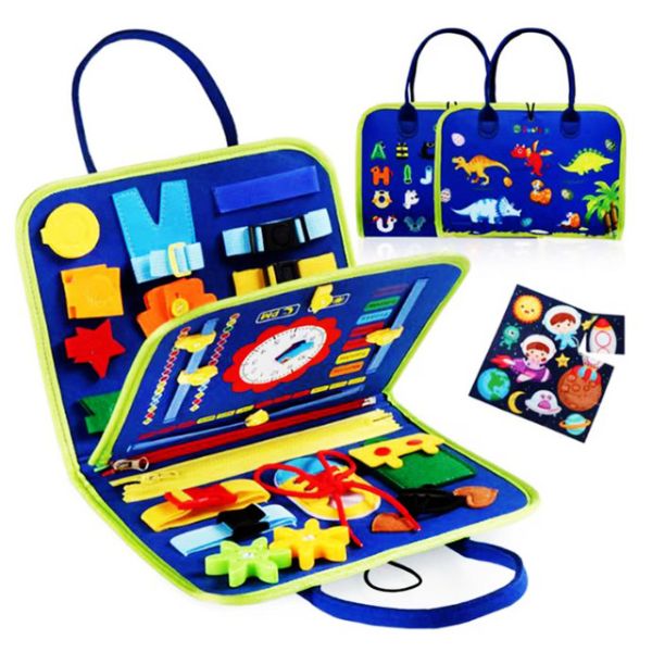 Maleta Sensorial Educativa Montessori – Atividades Básicas | Toca Kids