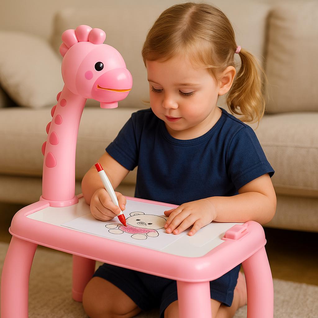 Mesinha Magic-Kids – Mesa Projetora Infantil para Desenho e Aprendizado