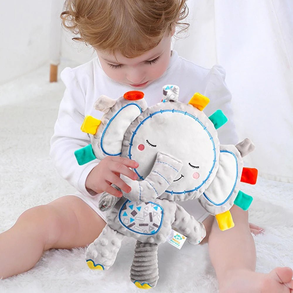 Naninha de Pelúcia Lovey para Bebê – Objeto de Apego e Transição