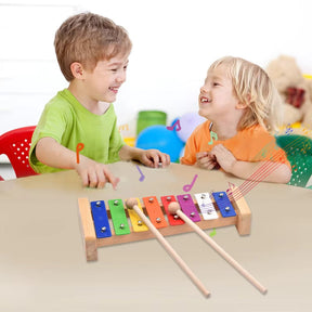Kit Musical Montessori de Madeira – Brinquedo Educativo | Toca Kids