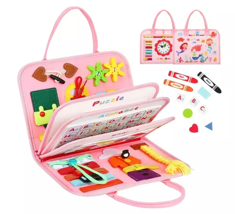 Maleta Sensorial Educativa Montessori – Atividades Básicas | Toca Kids