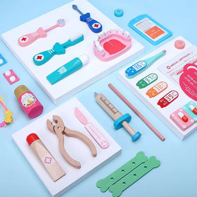 Kit Médico Educativo Infantil – Brinquedo Profissão | Toca Kids