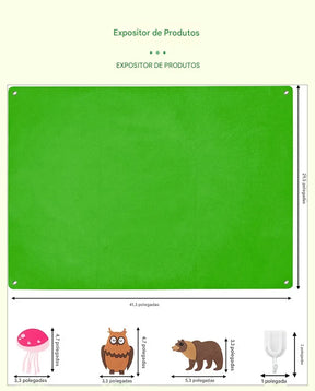 Mural Interativo Montessori – Brinquedo Educativo de Atividades | Toca Kids