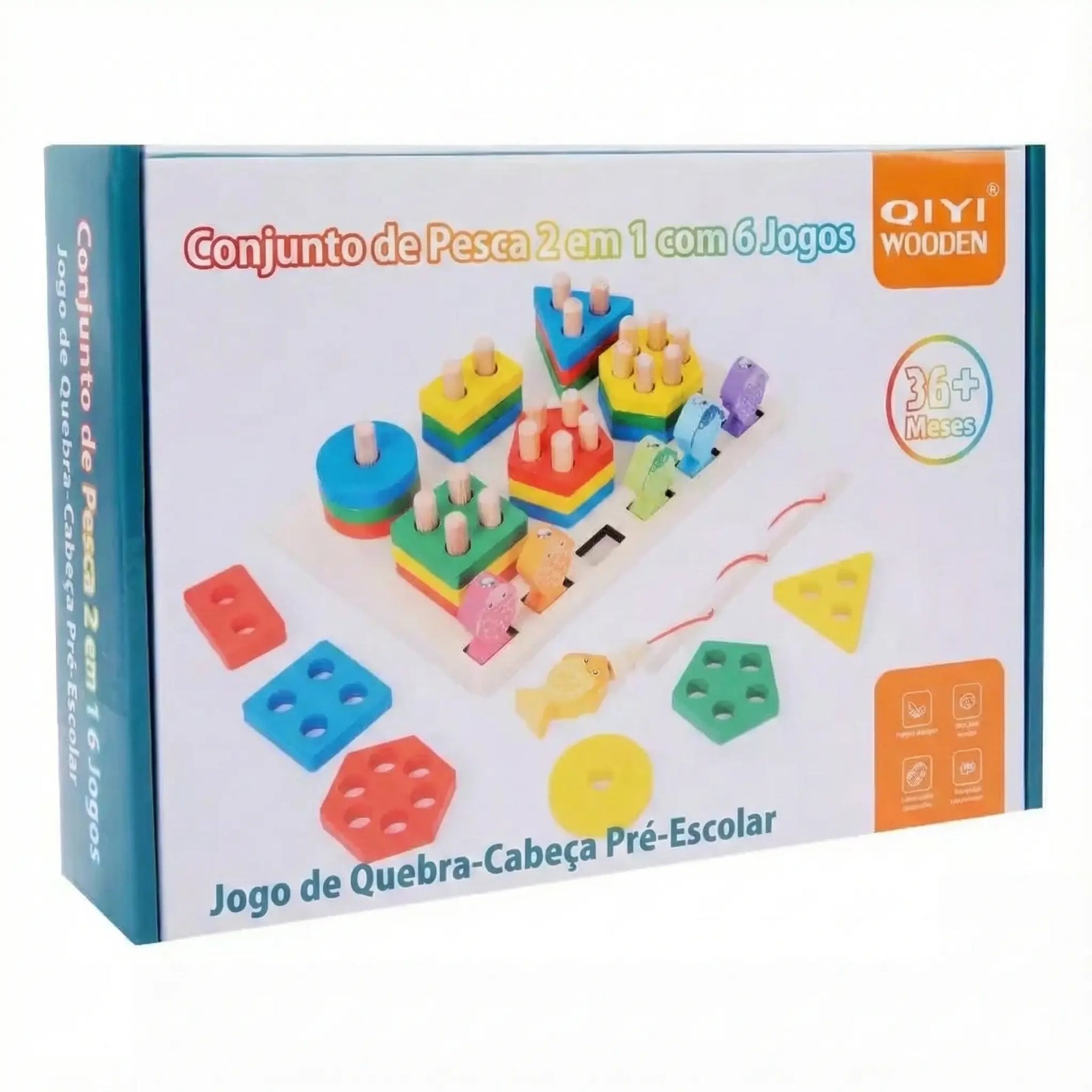 Quebra-cabeça Educativo Formas Geométricas | Aprendizado Infantil – Toca Kids