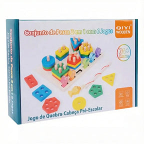 Quebra-cabeça Educativo Formas Geométricas | Aprendizado Infantil – Toca Kids