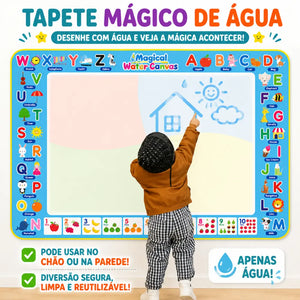 AquaMagic Kids tapete mágico de desenho com água para brincar no chão ou parede