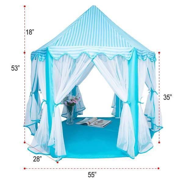 Tenda Para Crianças Castelo da Fada - Prime Fit