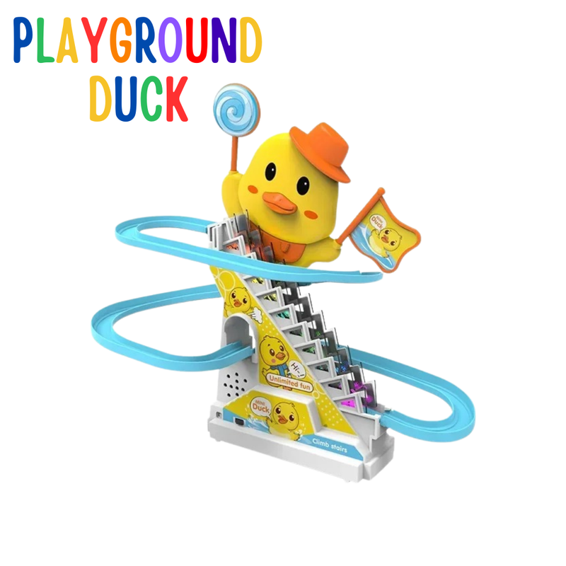 Playground Duck – Escorregador de Patinhos Brinquedo Infantil Interativo