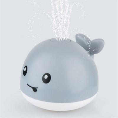 Brinquedo Interativo para Bebê Baleia Pisca Cores Jato D'Água - Daily Center Shop